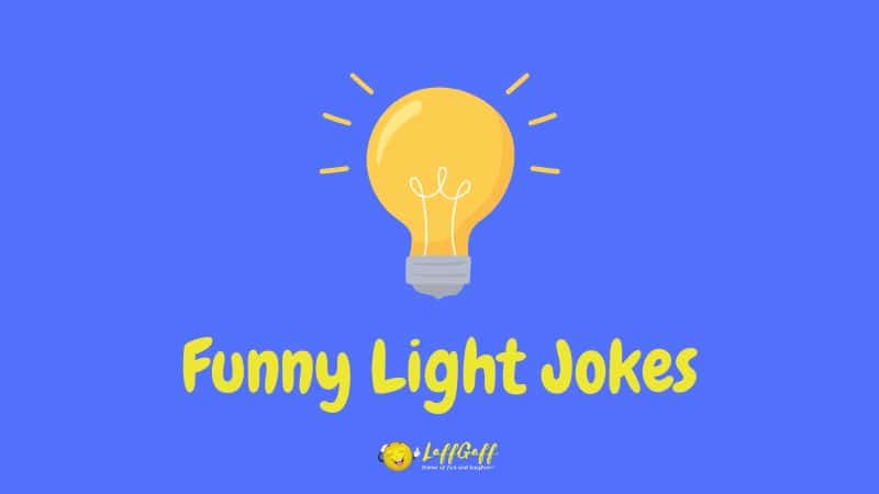 Header image for a collection of light jokes.