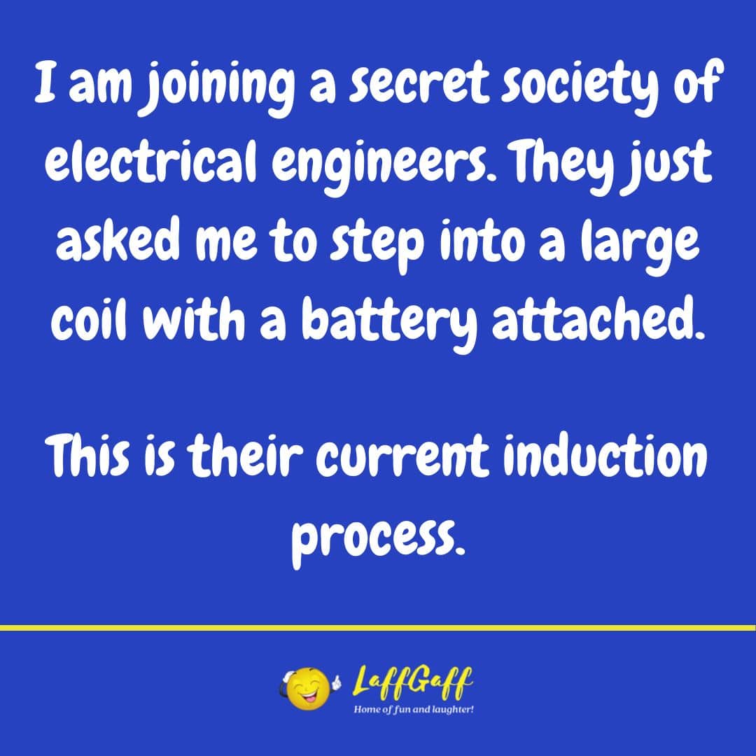 Secret society joke from LaffGaff.